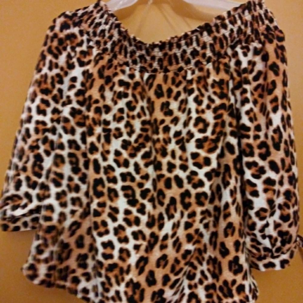 Off the shoulder blouse
